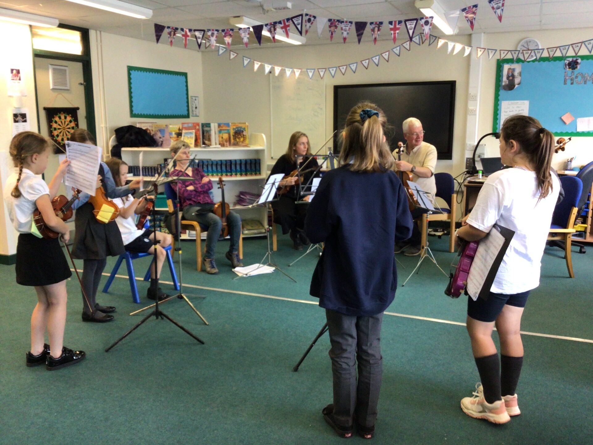 String Quartet visits TMS - Threemilestone Primary School