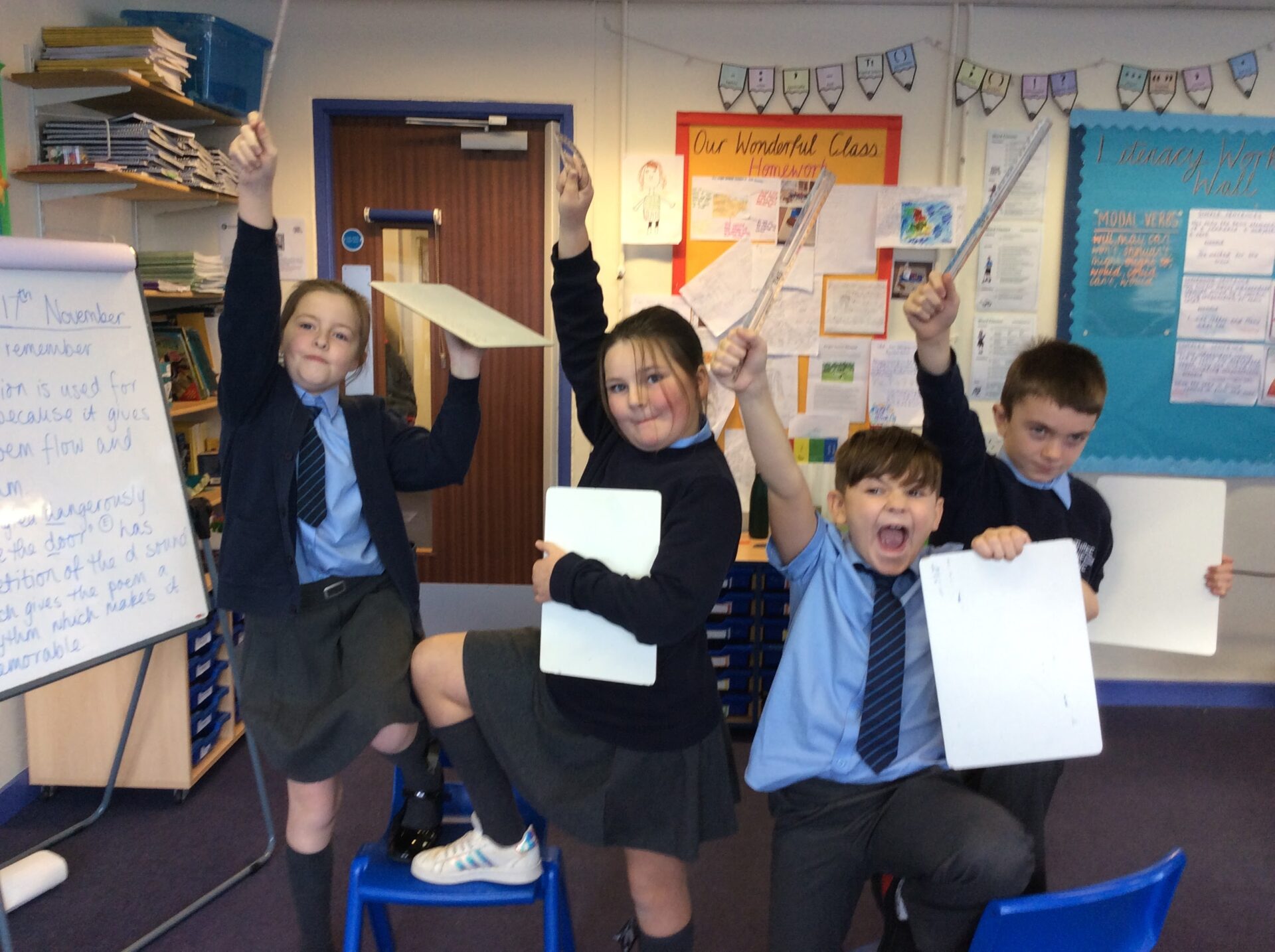 Battle of Hastings 'Freeze Frames' Threemilestone Primary School